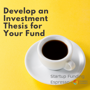 Develop an Investment Thesis for Your Fund